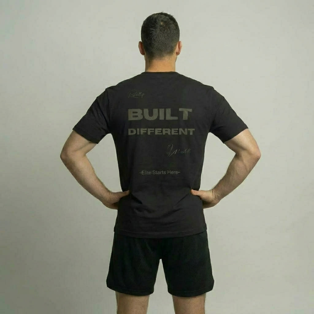 Built Different Tee - Black