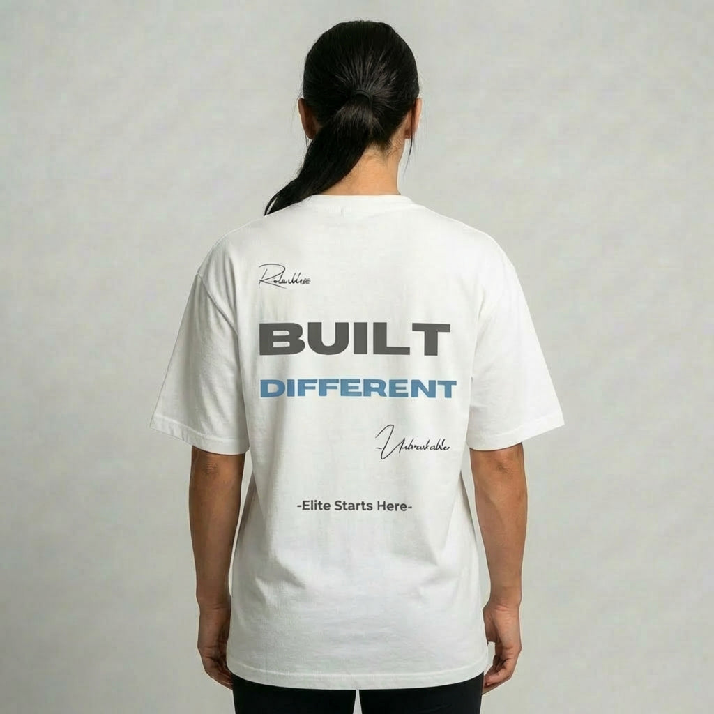 Built Different Tee - White