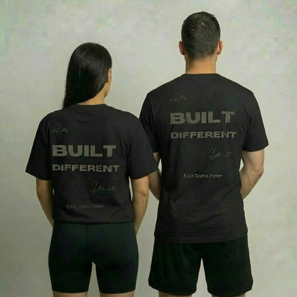 Built Different Tee - Black