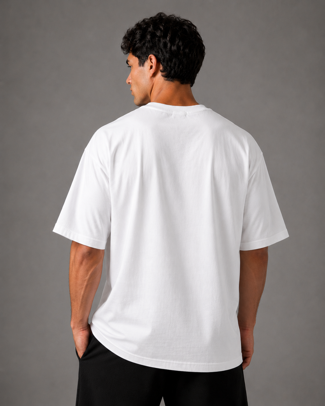 E1P Classic Tee White - Detail View