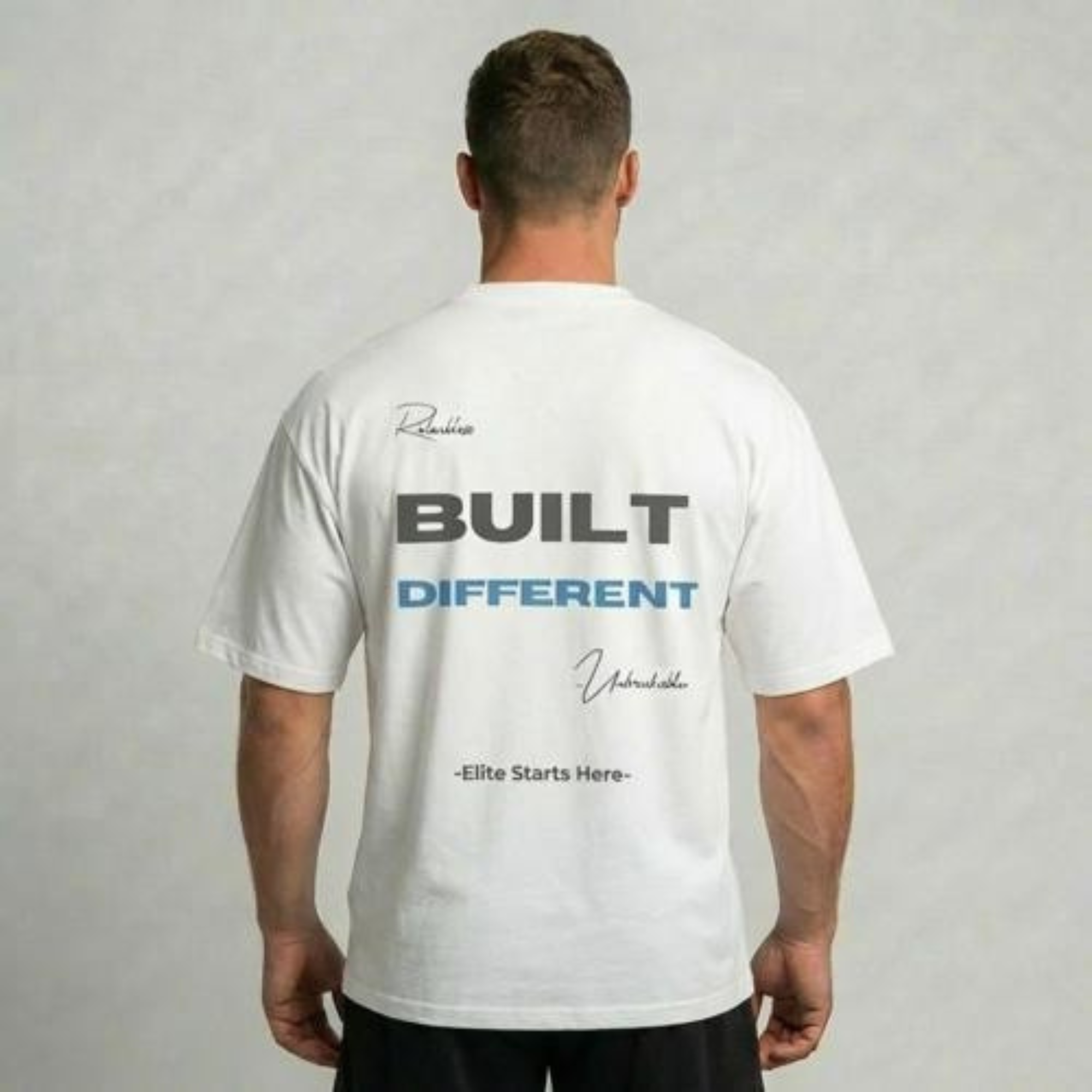 Built Different Tee - White