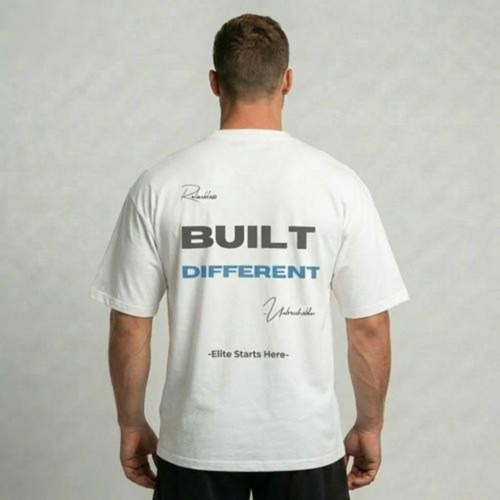 Built Different Tee - White